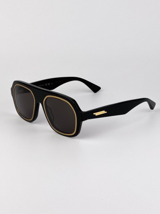 Bottega Veneta Women’s Sunglasses Black Grey Square BV1217S 001 New & Authentic main image 8